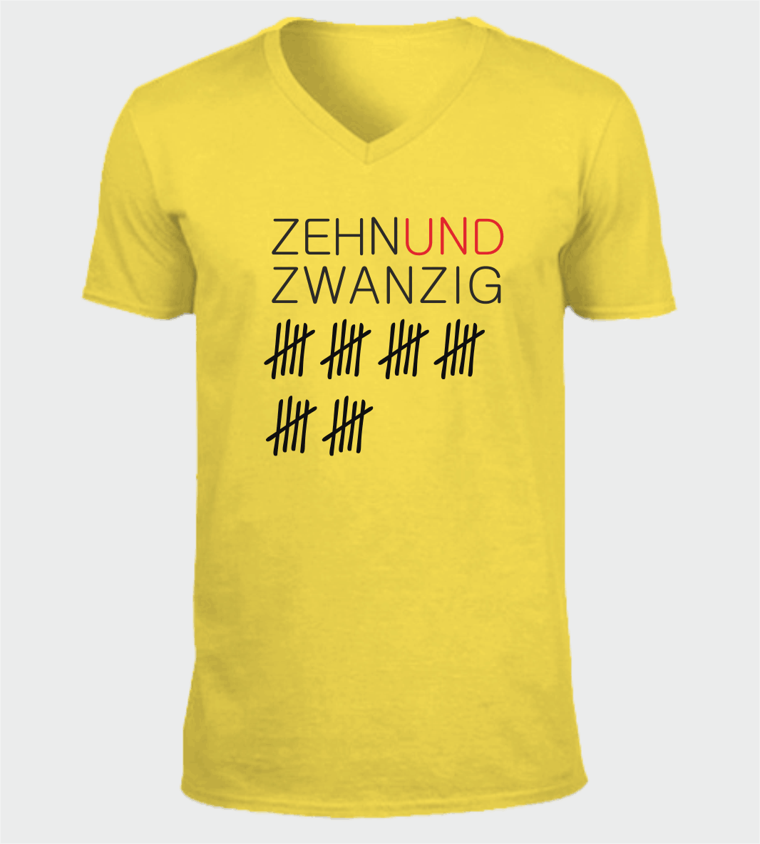 Geburtstagsshirts 2 vneck