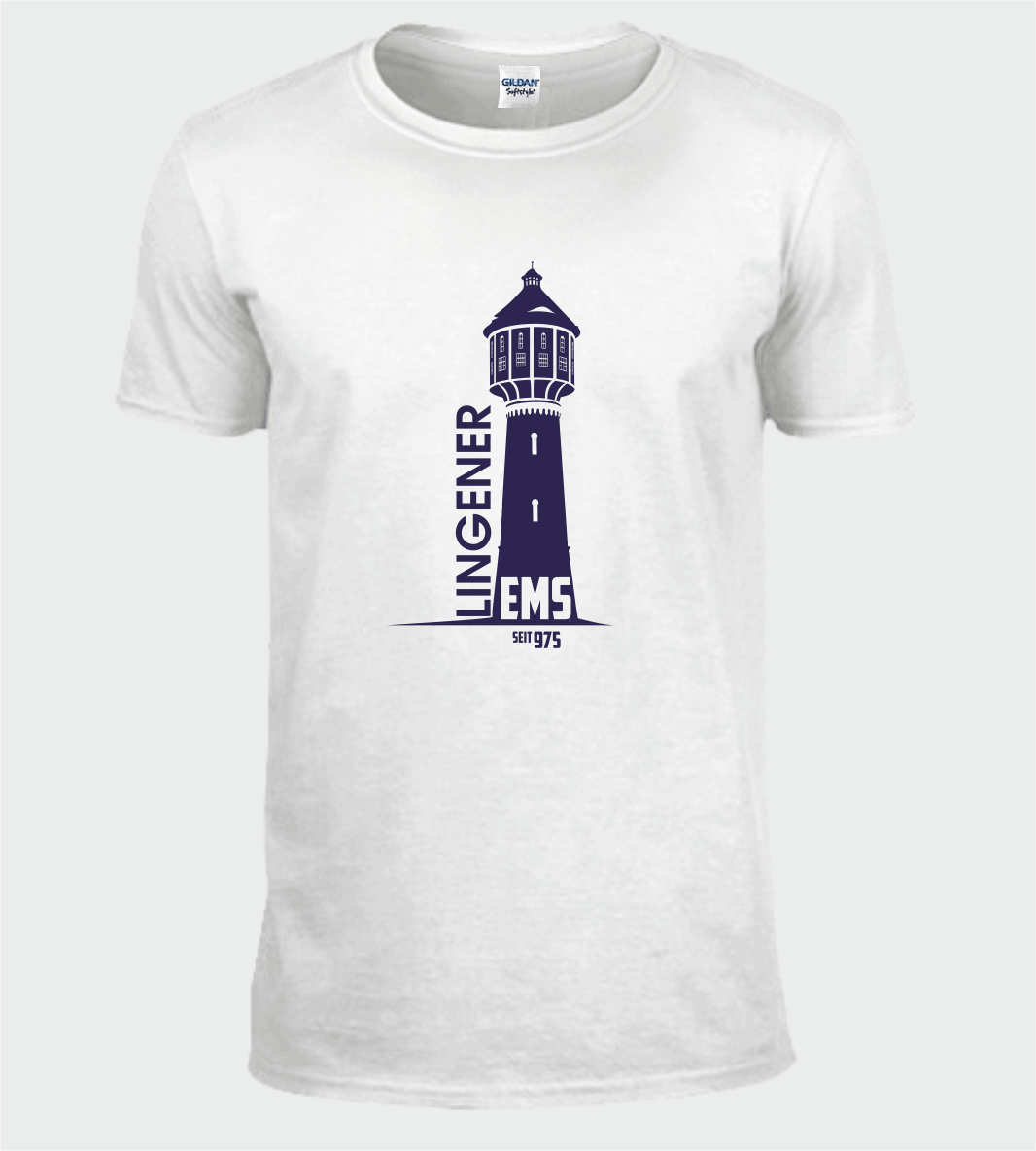 Lingener1 Weiß Rundhals