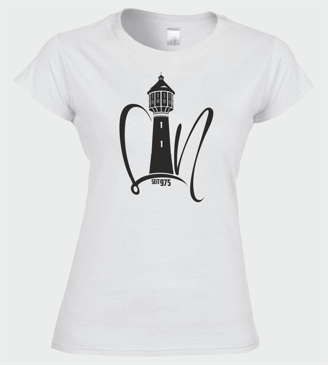 Lingener2 Weiß Lady Rundhals