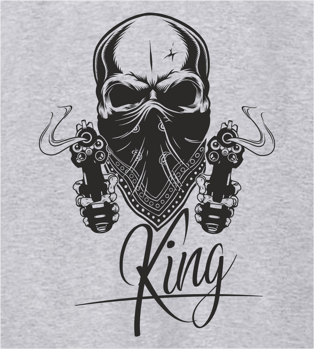 Partnershirts1 Männer Grau hinten Zoom