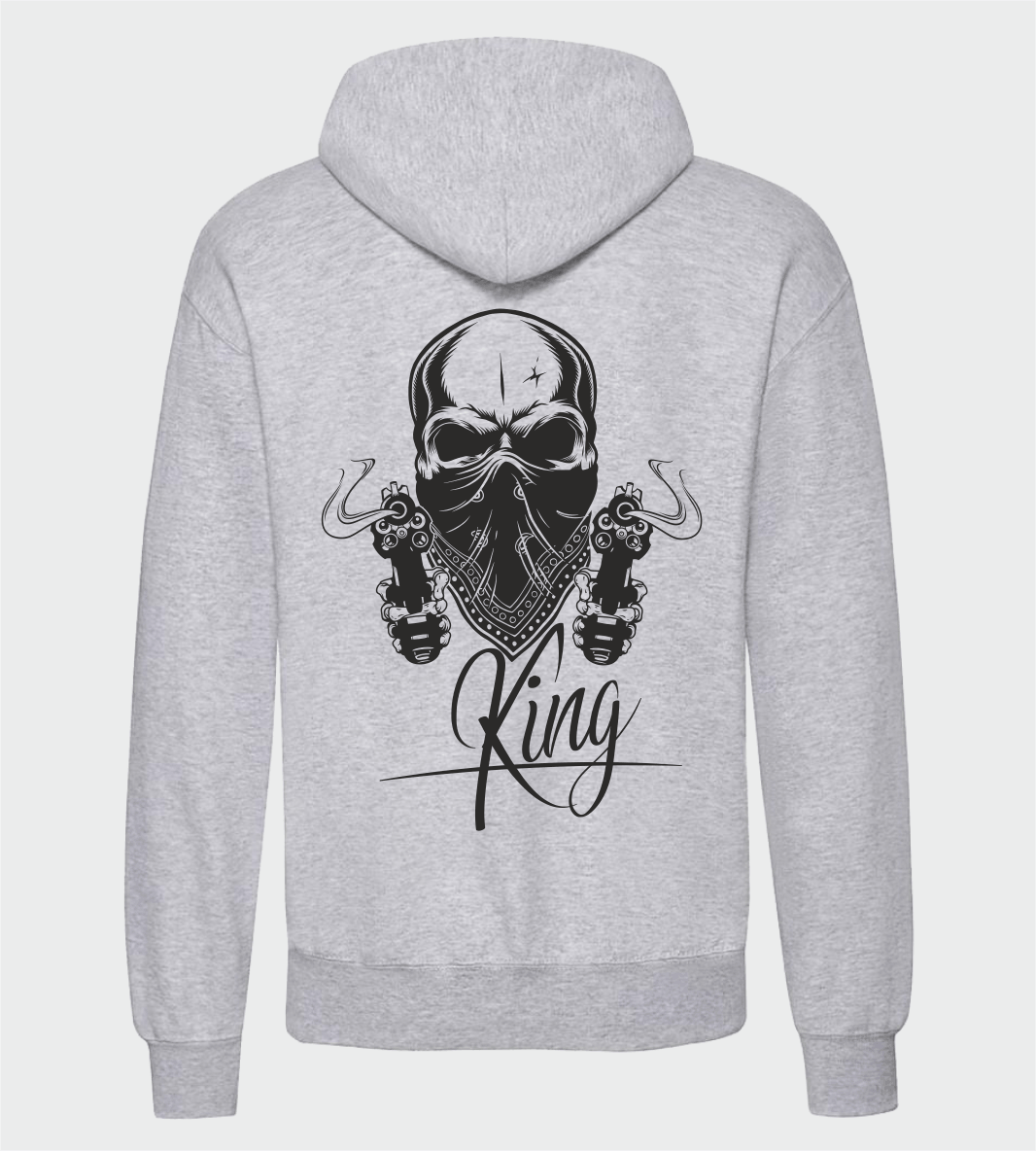 Partnershirts1 Männer Grau hinten