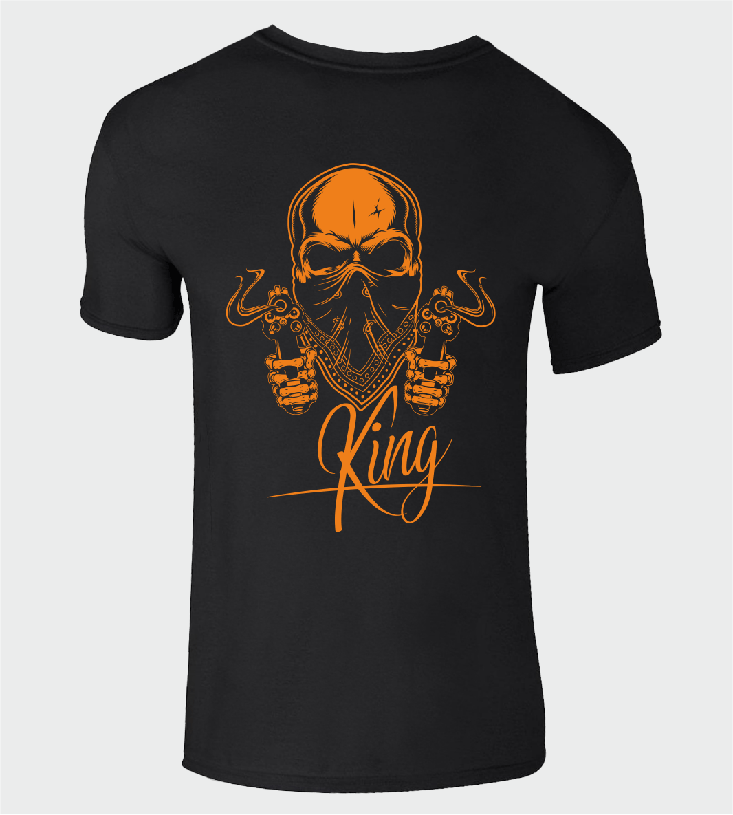 Partnershirts1 Männer Schwarz hinten